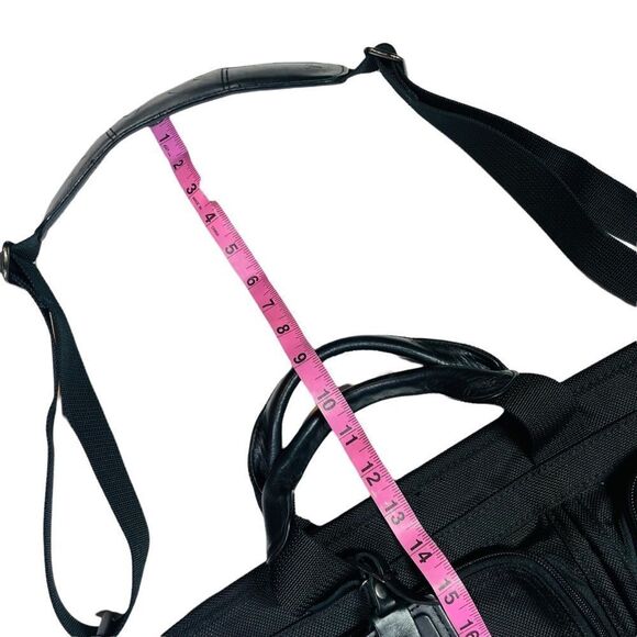 TUMI Black Nylon Gen 4.2 Organizer Portfolio Briefcase - Picture 16 of 16